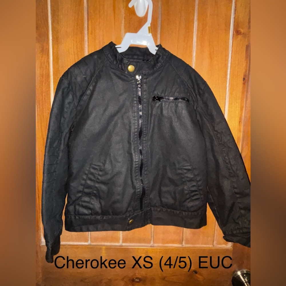 Cherokee Black Kids Lightweight Jacket